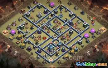 Best TH13 War Base: Anti-Everything with Copy Link #25897