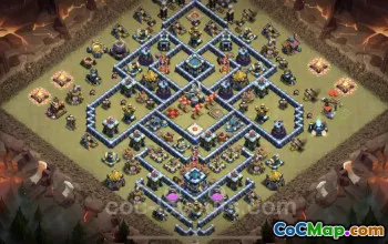 Best TH13 War Base - Anti Everything with Copy Link #25923