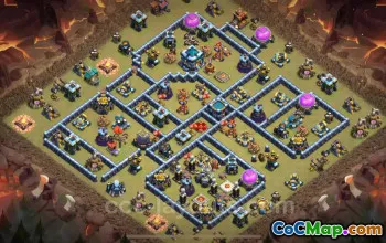 Best TH13 War Base - Anti Everything with Link & Tips #21080