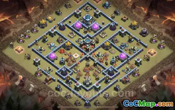 Best TH13 War Base Copy - Anti Everything | Clash of Clans #25918