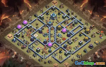 Best TH13 War Base Copy - Anti Everything with Link #25950