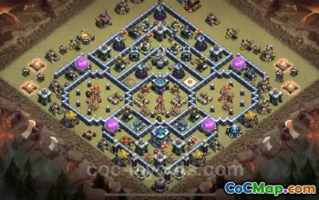Best TH13 War Base Links - Anti Everything for CWL #25924