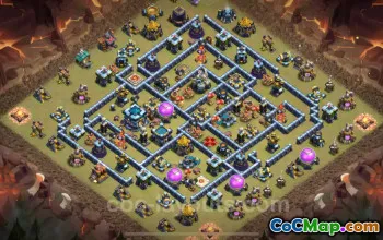 Najlepsze linki do bazy wojennej TH13 na rok 2024 - projekty maksymalnego poziomu #17724