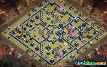 Best TH13 War Base Links & Strategies for Clash of Clans #21324