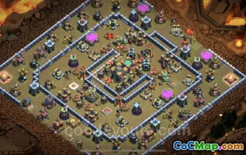 Best TH14 Anti 2 Stars War Base - Copy Link & Defense #21768