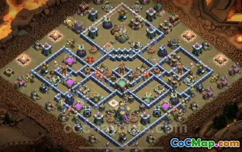 Best TH14 Anti 3 Stars War Base - Copy & Link Inside #21731