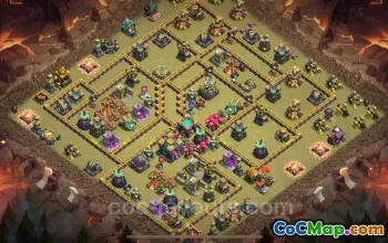 Best TH14 Max War Base with Link 2025 | Clash of Clans #51221