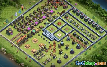 Best TH14 Troll Bases - Funny COC Art Copy with Links #26062