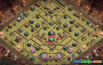 Best TH14 War Base 2025 | Anti 3 Stars, Link, Town Hall 14 #52449