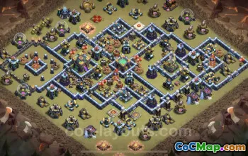Best TH14 War Base: Anti-Everything, Legend League | COC #25999