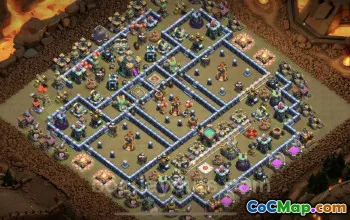 Best TH14 War Base: Anti Everything with Link - Clash of Clans #21635