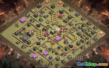 Best TH14 War Base - Anti Everything with Link for CWL #26014
