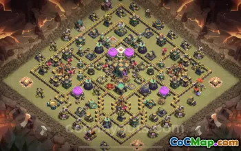 Best TH14 War Base: Hybrid & Legend League Copy Links #21793