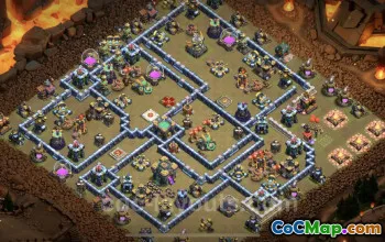 Best TH14 War Base Links for Clash of Clans CWL  #21618