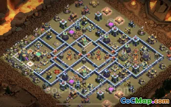 Best TH14 War Bases with Links - Clash of Clans #21651