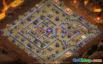 Best TH15 Anti 2 Stars War Base - Clash of Clans #26187