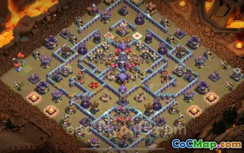 Best TH15 Anti 2 Stars War Base with Link & Tips #21983