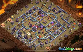 Best TH15 Anti 3 Stars War Base - Clash of Clans #26158