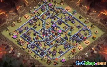 Best TH15 Anti 3 Stars War Base with Link 2025 | Clash of Clans #49477