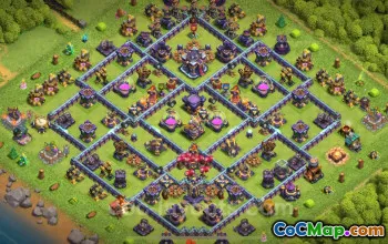 Best TH15 Base with Link | Hybrid Anti-Everything 2025 #52433