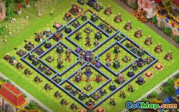 Best TH15 Hybrid Base Layout fzt5h #57372