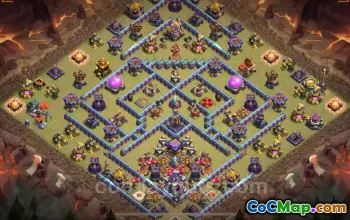 Best TH15 War Base 2025 - Anti Everything with Link #21945