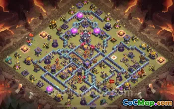 Best TH15 War Base 2025 with Link - Clash of Clans #22090