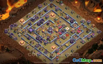 Best TH15 War Base: Anti-Everything & CWL Copy #22024