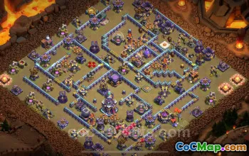 Best TH15 War Base: Anti-Everything Link & Copy - COC #22095