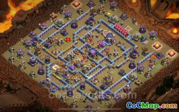 Best TH15 War Base - Anti Everything with Link | COC #22078