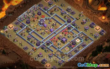 Best TH15 War Base Link - Anti Everything Defense Layout #26191
