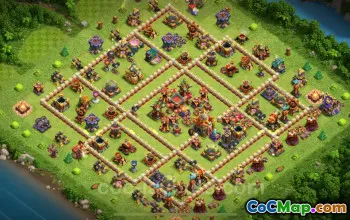 Best TH16 Anti 2 Stars Base with Link 2025 #55419