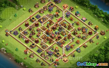 Best TH16 Anti 2 Stars Base with Link | Clash of Clans 2025 #52487