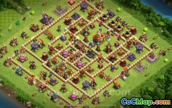 Best TH16 Anti 3 Stars Base with Link | Clash of Clans 2025 #52421
