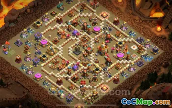 Best TH16 Anti 3 Stars War Base Link 2025 - Clash of Clans #22437