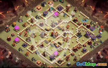 Best TH16 Base Layout Copy & Map Guide #54439