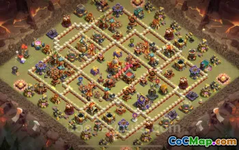 Best TH16 CWL War Base with Link | Anti 2 Stars 2025 #52493