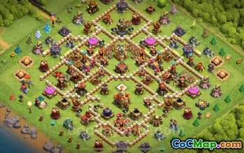 Best TH16 Trophy Base with Link for Clash of Clans 2025 #22440