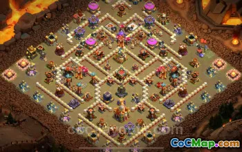 Best TH16 War Base 2025 - Anti Everything & Link #26237