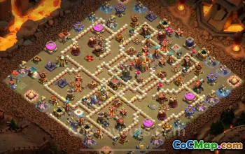 Best TH16 War Base 2025 - Anti Everything Link & Copy #26236