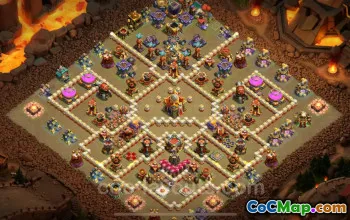 Best TH16 War Base 2025 - Anti Everything with Link #22292