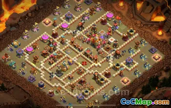 Best TH16 War Base 2025 - Anti Everything with Link #22386