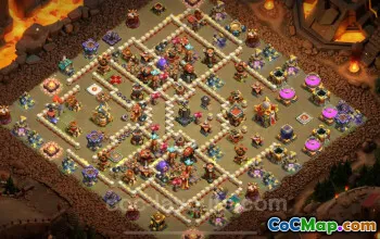 Best TH16 War Base 2025 - Top Clash of Clans Base Link #26238