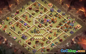 Best TH16 War Base 2025 with Link | Clash of Clans CWL Defense #52483