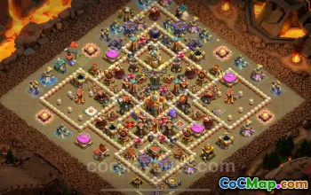Best TH16 War Base: Anti 2 Stars & Electro Dragon 2025 #22277