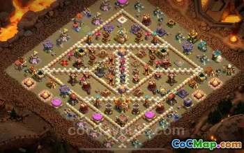Best TH16 War Base for 2025 - Top Defense Link! #26234