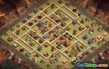 Best TH16 War Base with Link 2025 | Legend League & Anti Everything #52308