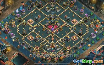 Best TH17 Anti 2 Stars Base with Link | Clash of Clans 2025 #51503