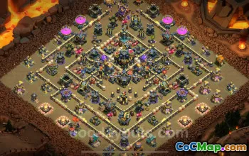 Best TH17 Anti 2 Stars War Base with Link 2025 | Clash of Clans #48769