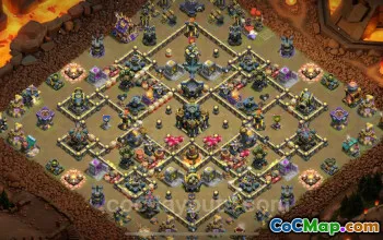 Best TH17 Anti 2 Stars War Base with Link | Legend League 2025 #51496